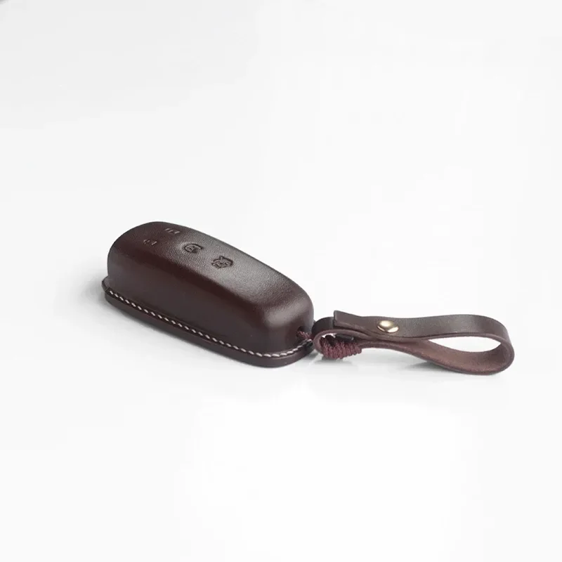 for Ford Old Mustang Explorer Taurus Key Bag Genuine Leather Handmade Minimalist Key Cover