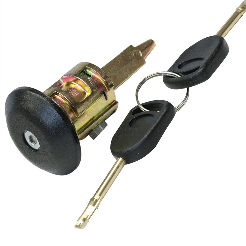 Front Door Lock Barrel Right For Ford Transit Mk6 Mk7 2 Keys Driver Side Latch Exterior Parts