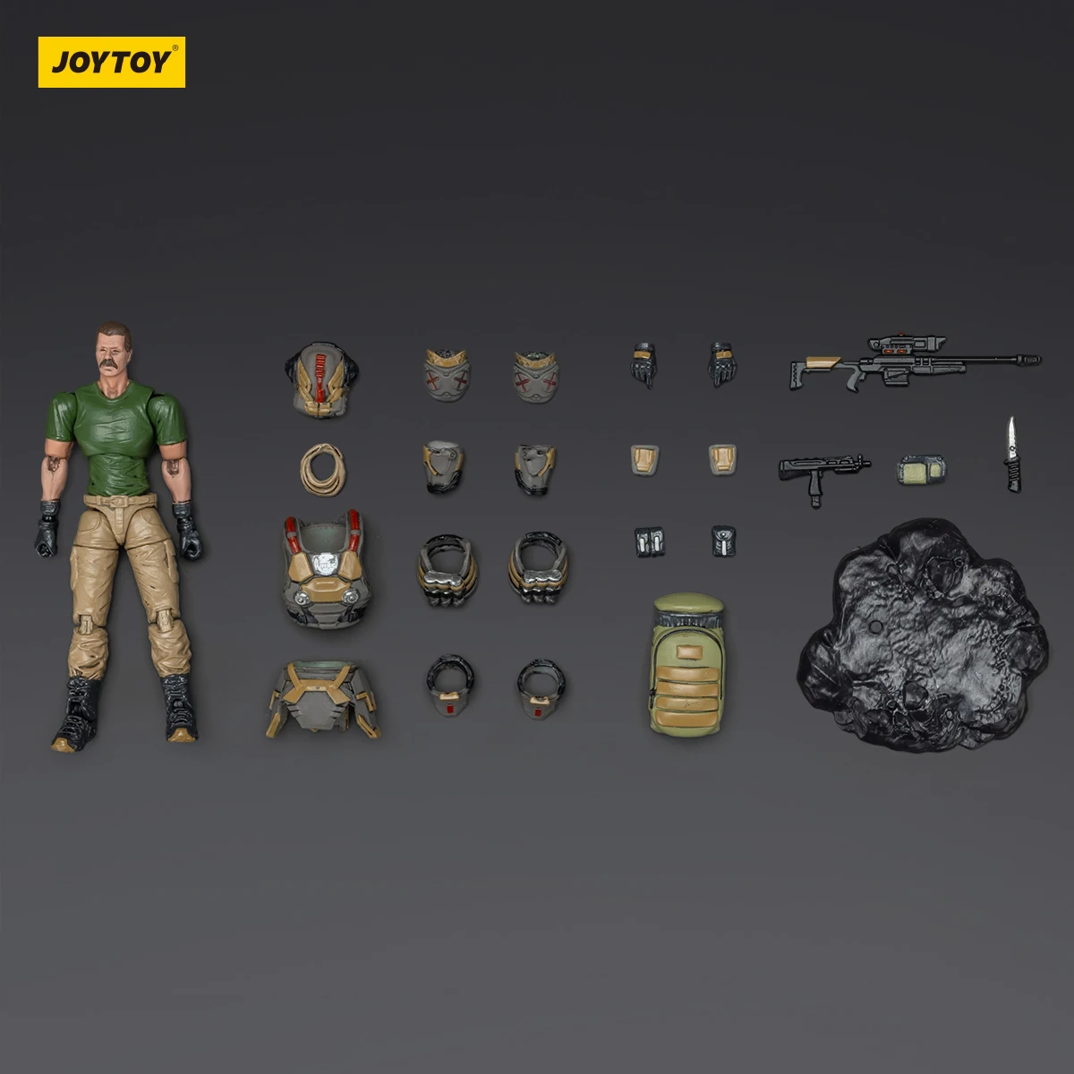 【متوفر】ألعاب نموذج لجسم الحركة JOYTOY Dark Source UNSC Sniper Ivan 1/25