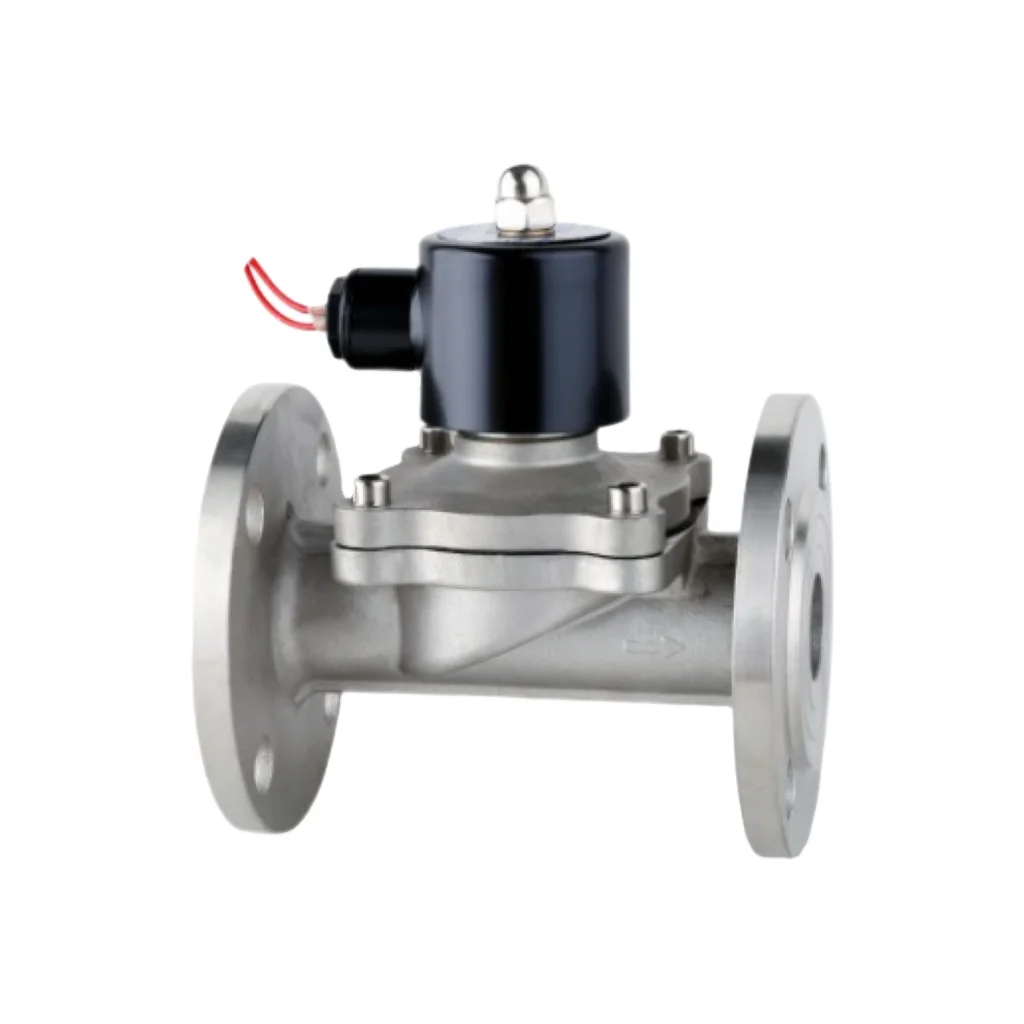 Stainless steel flange solenoid valve