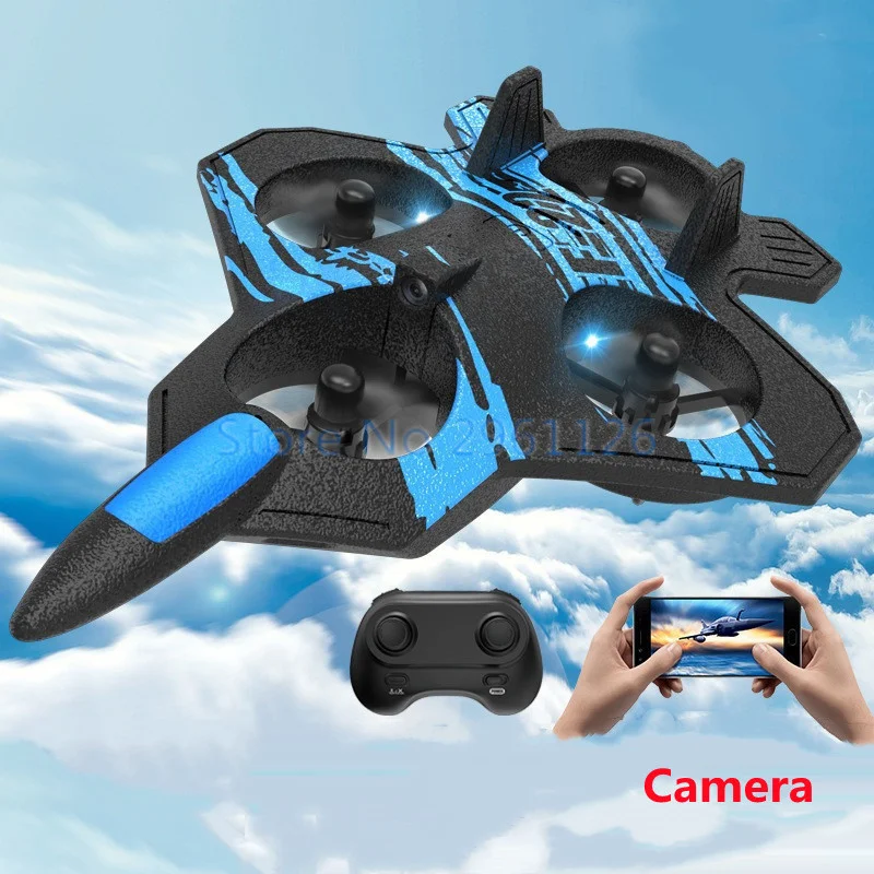 G-Sensor Light Foam Remote Control Aircraft 2.4G 4K Image Transmission Headless Mode One Key Take Off RC Drone Quadcopter Toy