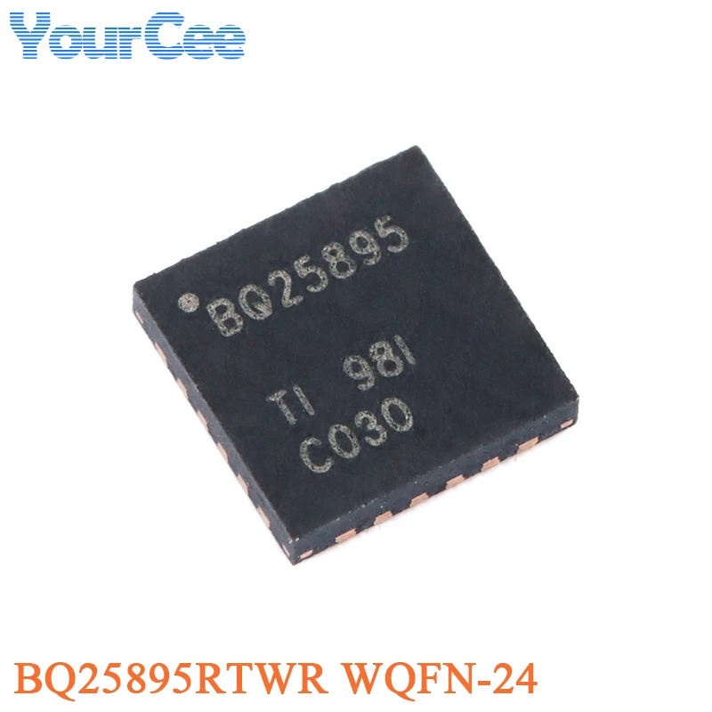 10Pcs/2Pcs BQ25895RTWR WQFN-24 BQ25895 Single Section 5A Fast Charger Chip