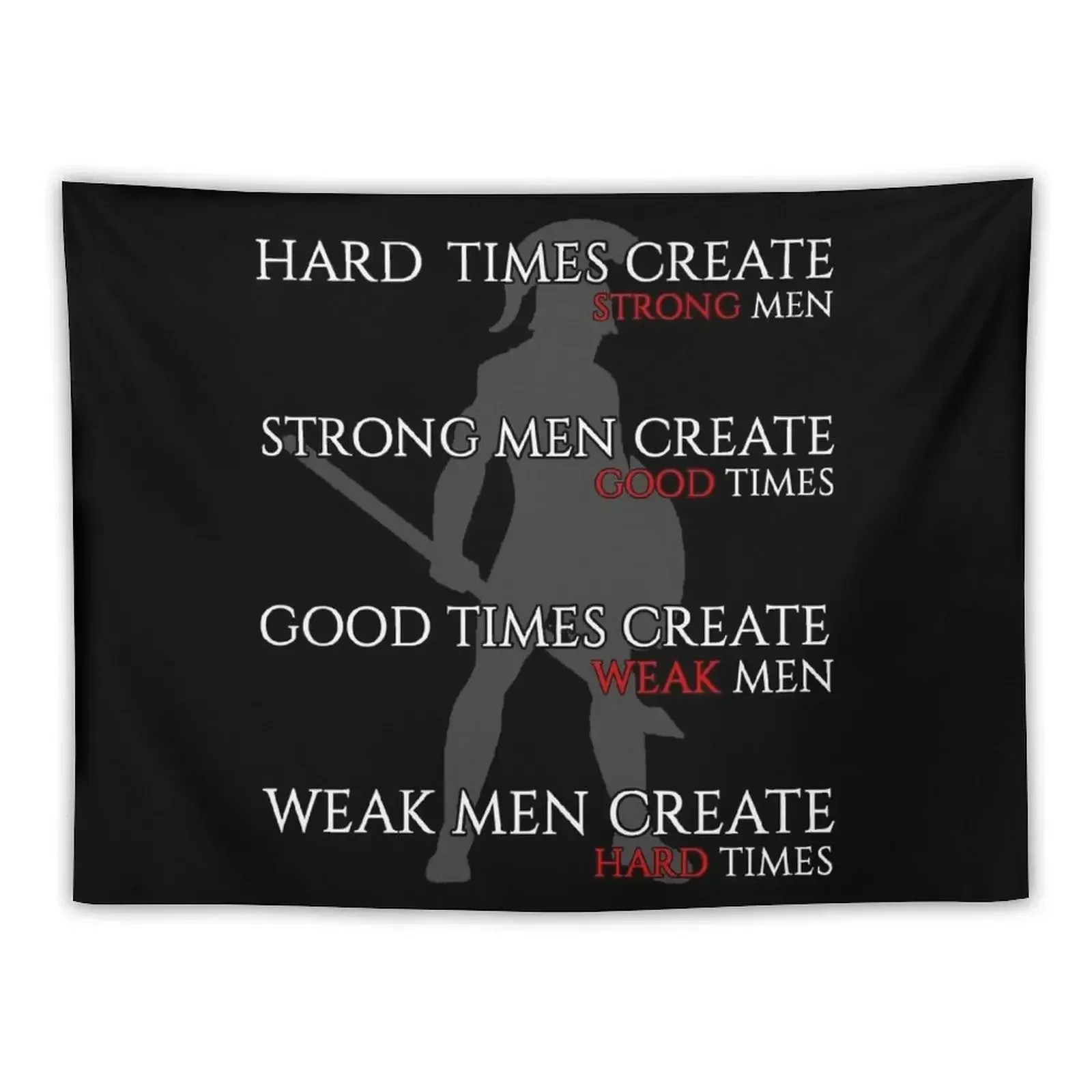 

Hard Times Create Strong Tapestry Things To The Room Room Ornaments Tapestry