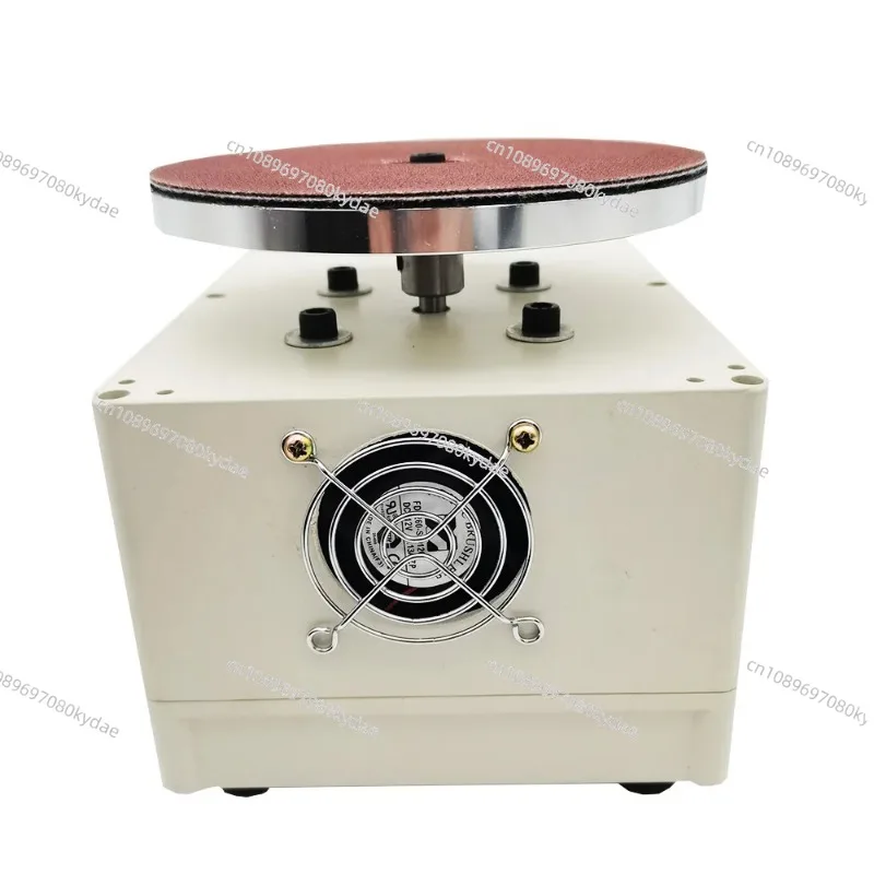 220V 100W Electric Knife Sharpener Polisher Hair Scissors Manicure Polishing Tool With 10PCS Sandpaper Discs