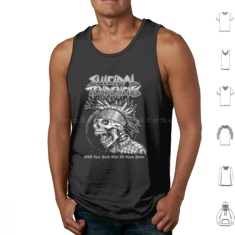 

Suicidal Tendencies Tank Tops Print Cotton Suicidal Tendencies Punk Hardcore Trending Music Black Flag Metal Bad Brains