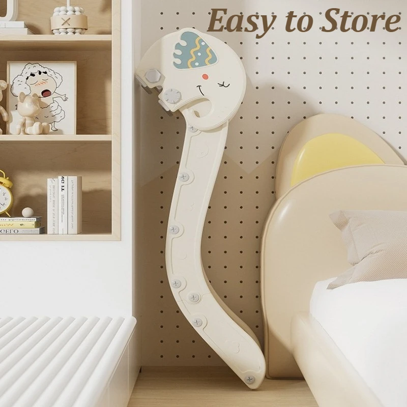 أريكة منزلقة للأطفال في الأماكن المغلقة، شرائح تسلق للأطفال، نافذة الخليج، شرائح بلاستيكية لسلامة الأطفال، شرائح تخزين سهلة، ملعب لعبة #5