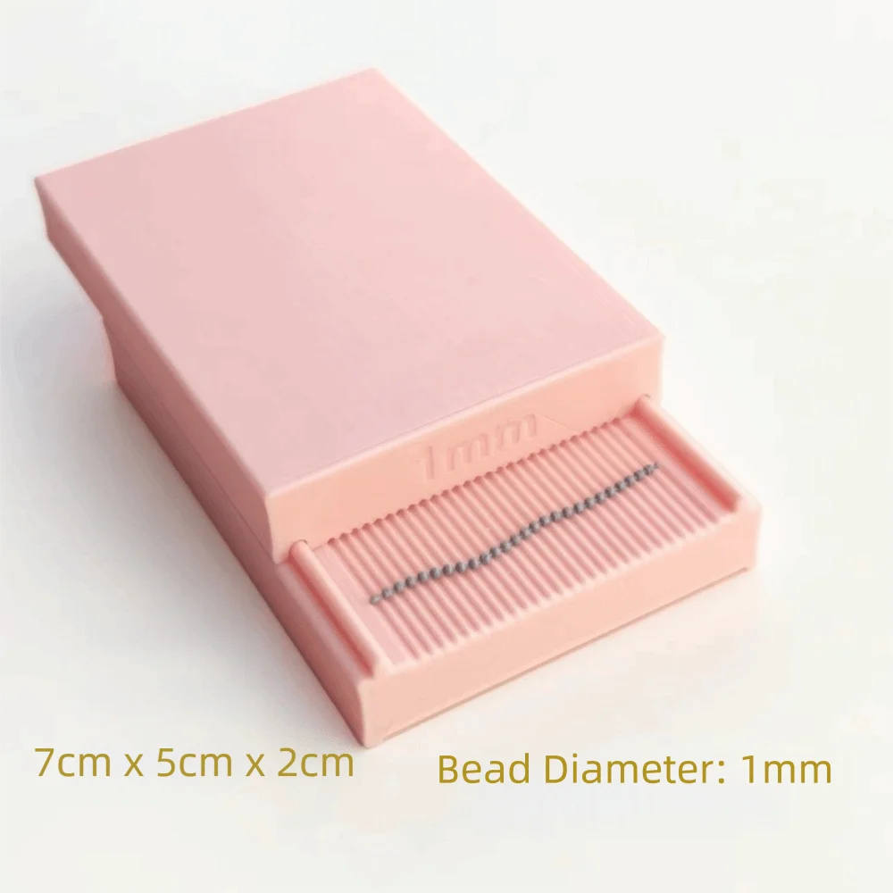 PLA Clay Ball Making Tool Two-Sided Structure Uniform Ball Forming Soft Clay Ball Mold Strip Rolling Rapid Molding