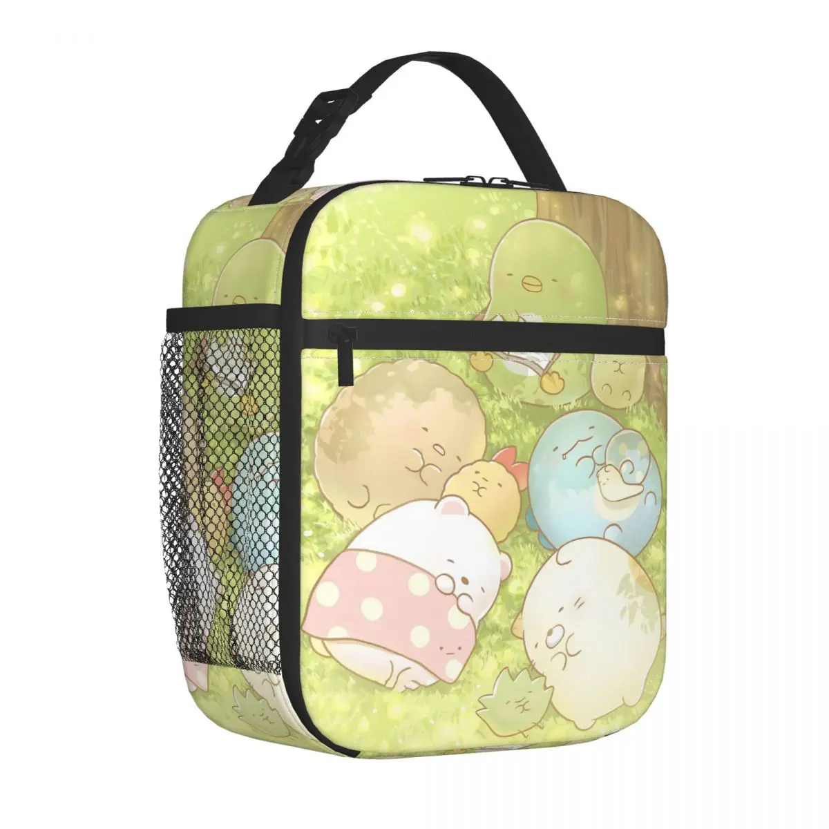 Sumikko Gurashi Insulated Lunch Bag Cooler Bag  Meal Container Cute Animals High Capacity Tote Lunch Box Food Bag Office Picnic