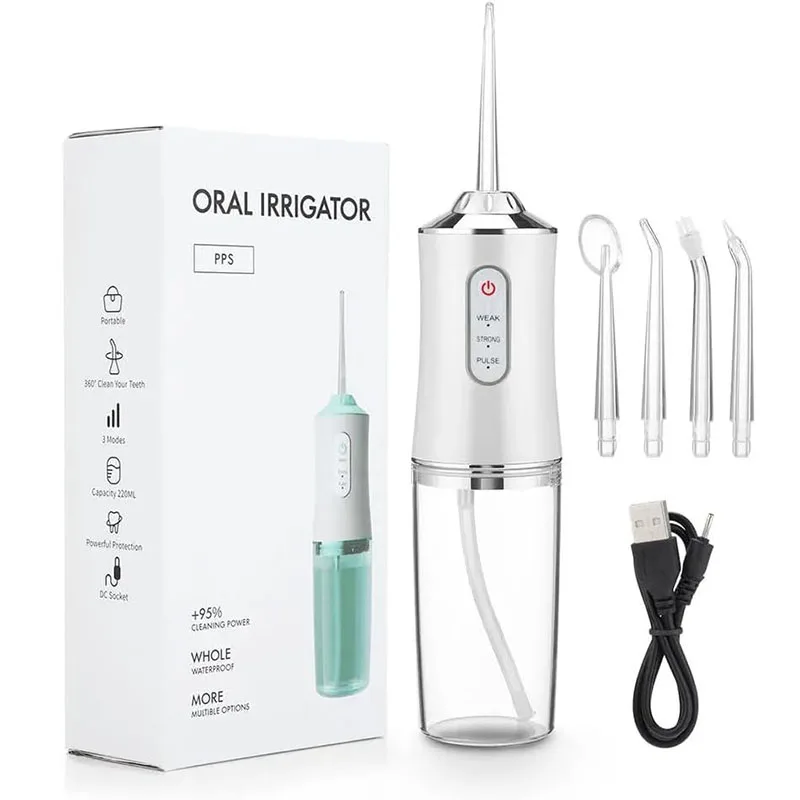 Oral Irrigator Dental Water Jet Flosser Appliance Pick Floss Dentistry Mouth Washing Machine Teeth Whitening Cleaning Tools