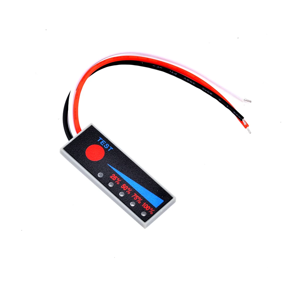 1S 2S 3S 4S 5S 6S 7S 18650 Lithium Battery Power Indicator Module 12V 24V 36V Lead-acid Battery Power Indicator Board Power