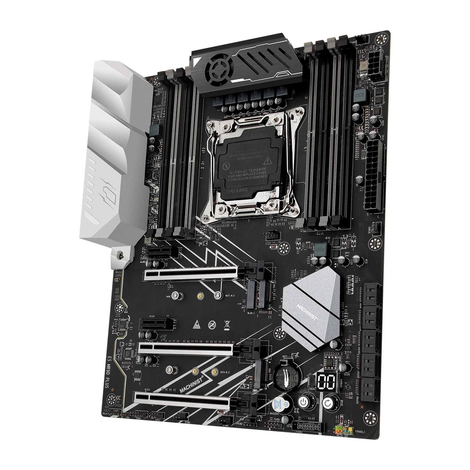 Imagem -05 - Suporte a Placa-mãe Lga 20113 Processador Xeon e5 2666 2667 2670 2696 2680 v3 v4 Memória Ddr4 Ecc Não-ecc Nvme Mr9d Machinist-x99