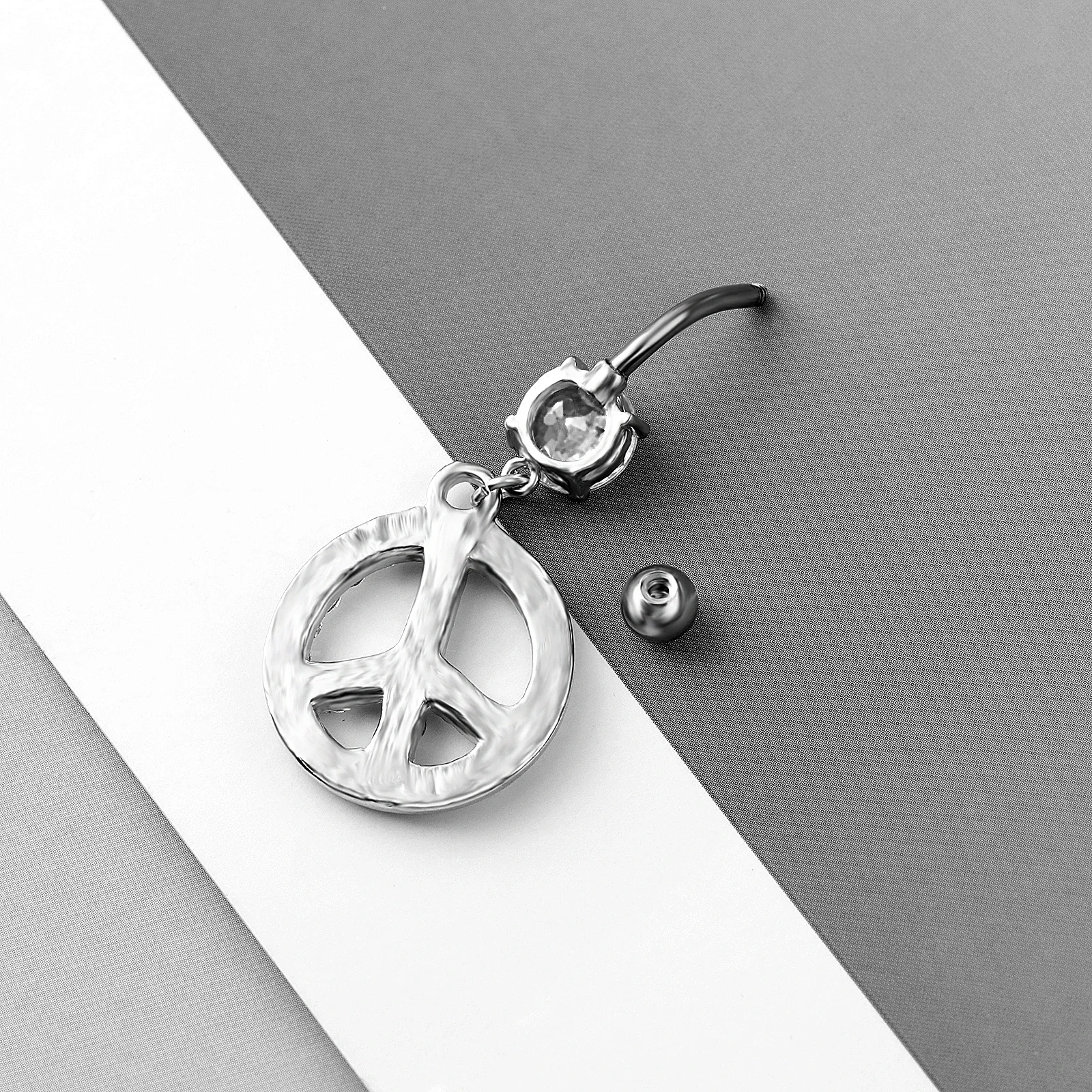 New Round Belly Button Ring Piercing Jewelry