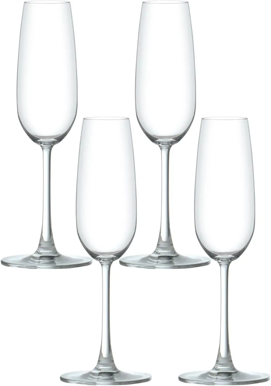 

Ocean by Anchor Hocking Matera Champagne Flutes (4-Pieces), 7-ounce, dishwasher safe