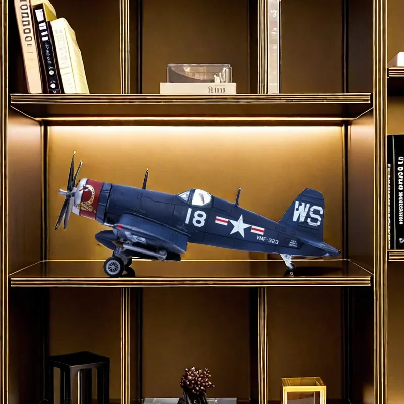 1/72 Scale LEGION 14619LD US F4U-4 Viking Combat Aircraft No. 323 Dead Siphon 18 Militarized Combat Plane Model Collection Gift