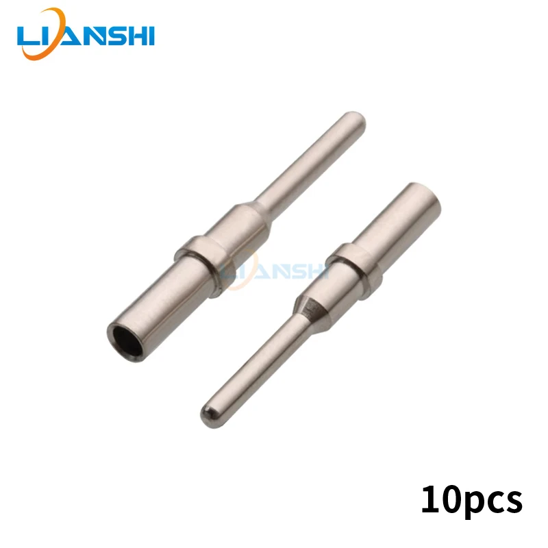 10Pcs 0460-202-16141 Male Pin Terminal 16-20AWG Crimp For Ford GM Toyota Car Truck Excavator Heavy Duty Auto Wiring Harness Sets