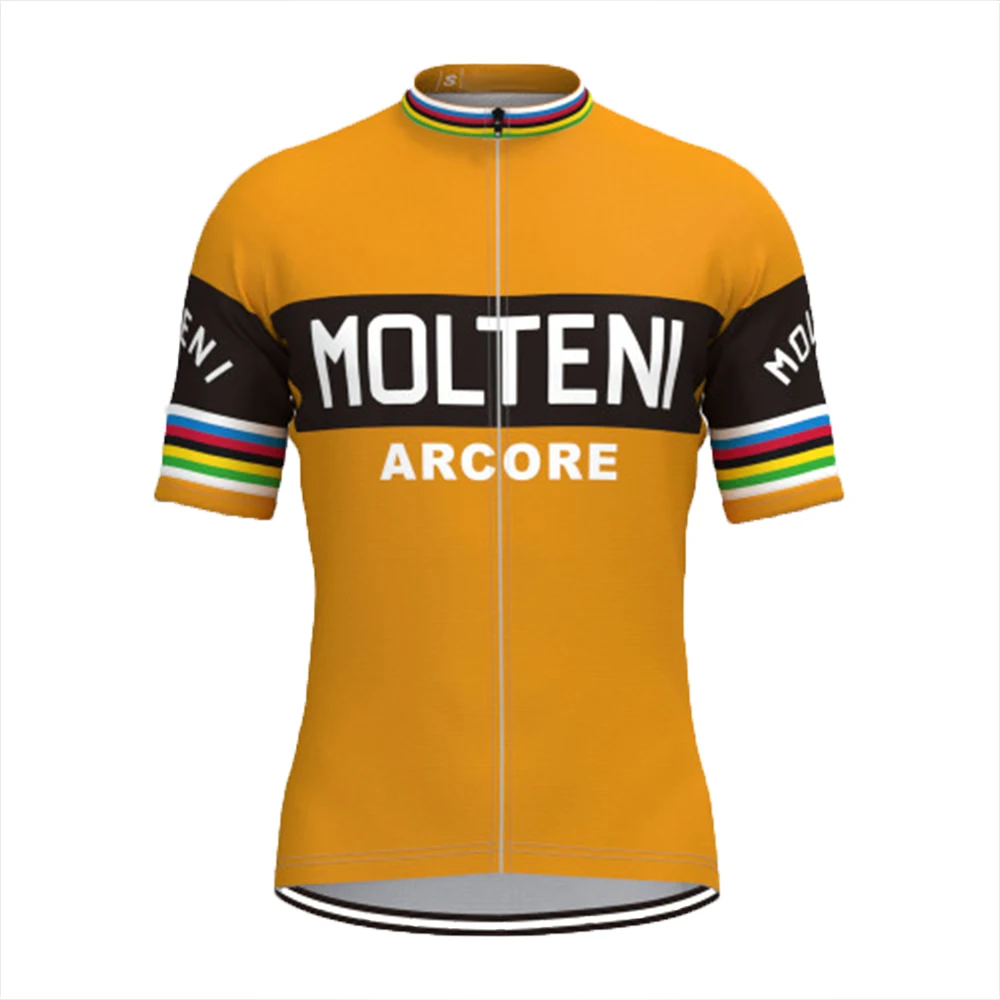 Heren zomer nieuwe fietsen lichtgewicht jerseys met korte mouwen Uv-bescherming fietsshirts sportkleding