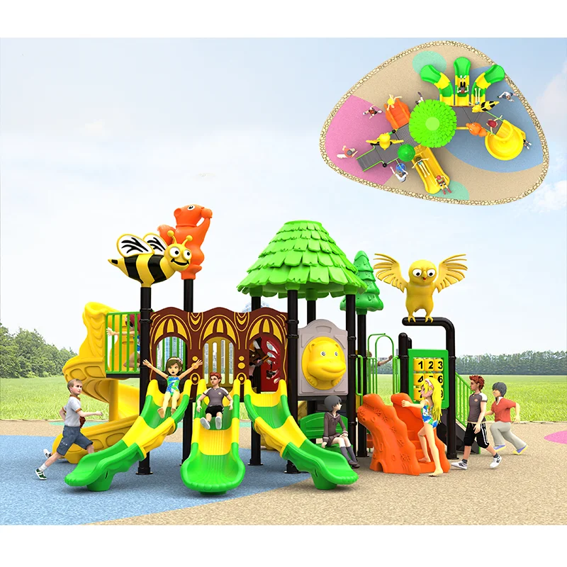 Equipment Fitness Set Manufacturer Kids Park Kindergarten Play Set Playground Outdoor Kids Climbing Frames