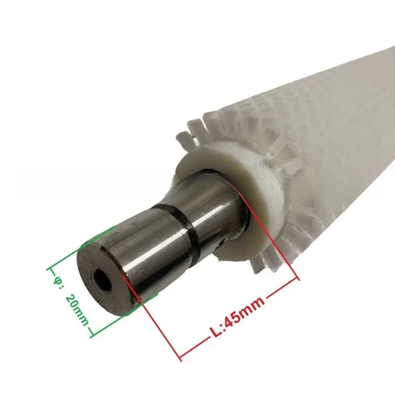 

1Pc 43233 Brush Roller For Glunz & Jensen CTP Interplater PT135 HDX L1442mm D55mm D20mm CTP Plate Processor Machine Spare Parts
