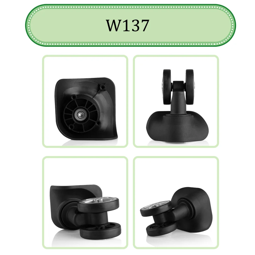 Reemplazo de polea de equipaje, ruedas deslizantes, reparación resistente al desgaste, caja de carro de rueda Universal, American Tourister W137
