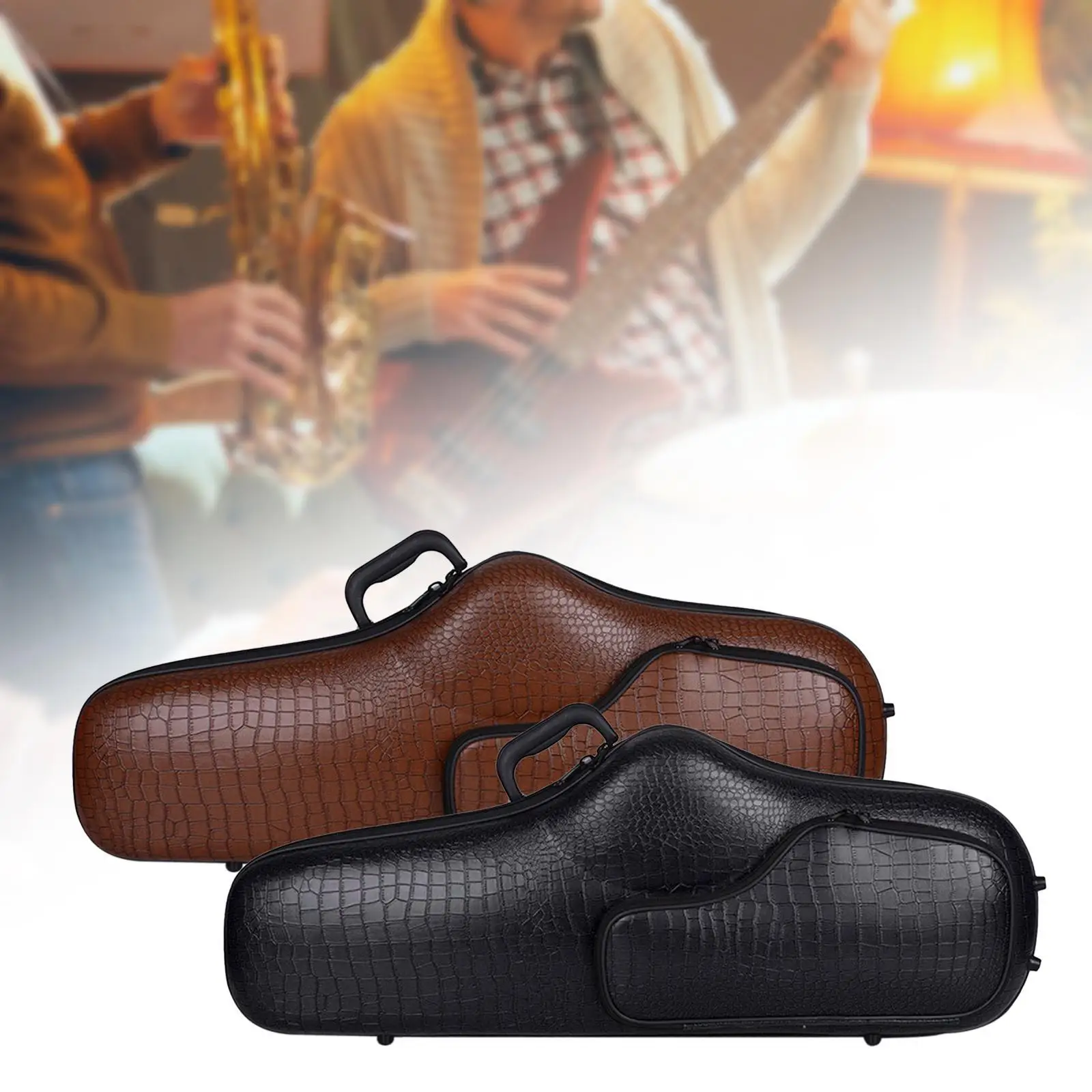 

Premium Alto Saxophone Carrying Case with Adjustable Straps And Lightweight Design