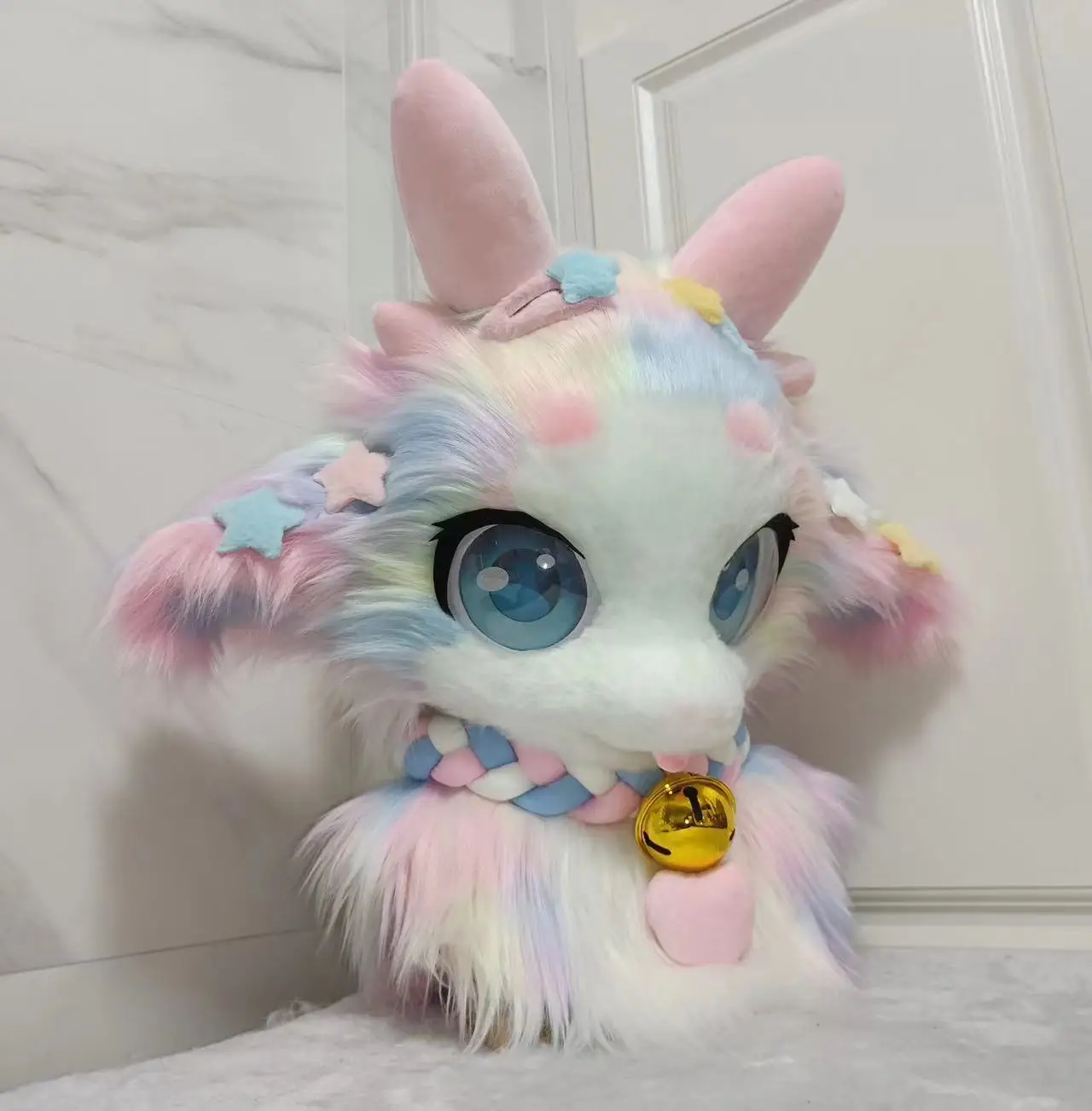 Custom Furry head Kigurumi Head Cosplay Kemono Fursuit Handmade Headsets Beast Customized Fursuit Kemono Head