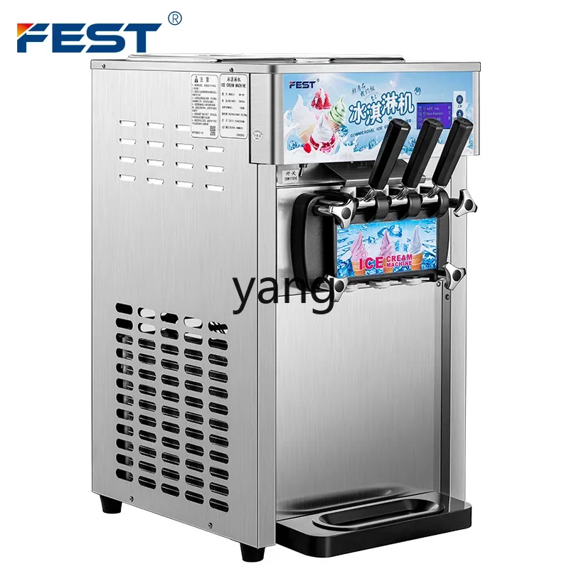 

xyy desktop three-color ice cream machine commercial automatic ice cream cone machine ice cream machine