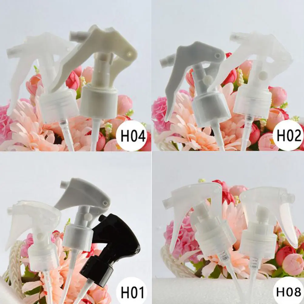 8Pcs Spray Gun Bottle Portable Leakproof Press Type Sprayer Multi-Function Mist Watering Container for Hair Plants Cleaning