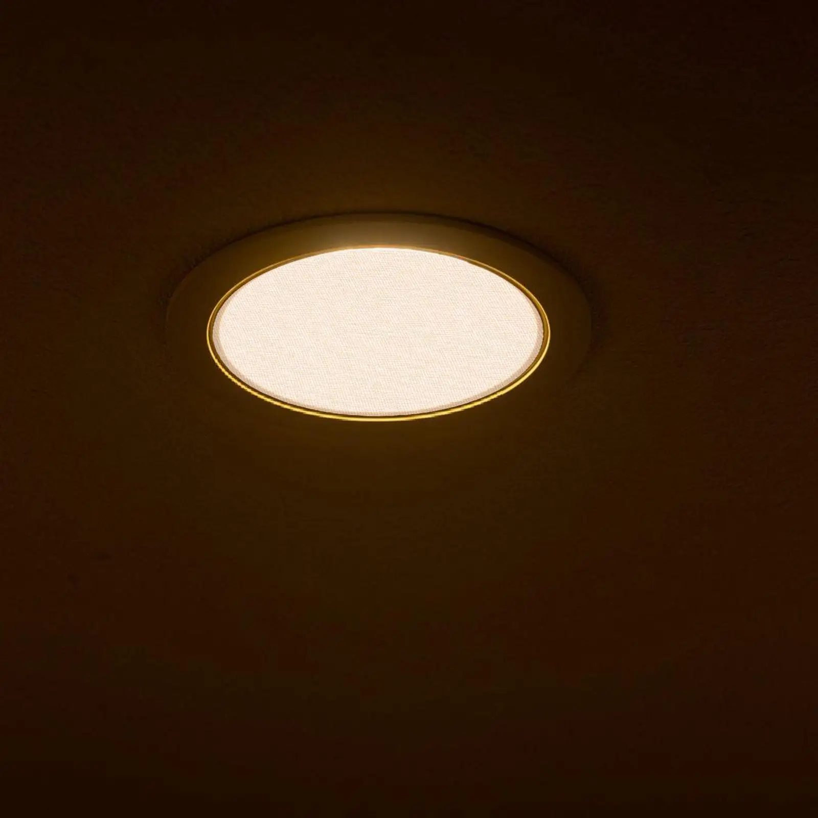 2 pezzi da incasso paralume diffusore a soffitto copertura della lampada paralumi circolari per camera da letto luce a LED morbida antiriflesso ad alta temperatura sicurezza del bambino