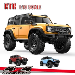 1/10 Rc samochód gąsienica RC 4x4 Off-road RTR HB R1001 z elektrycznym zdalnym sterowaniem LED 2.4G Rock Buggy samochody Rc dla dorosłych