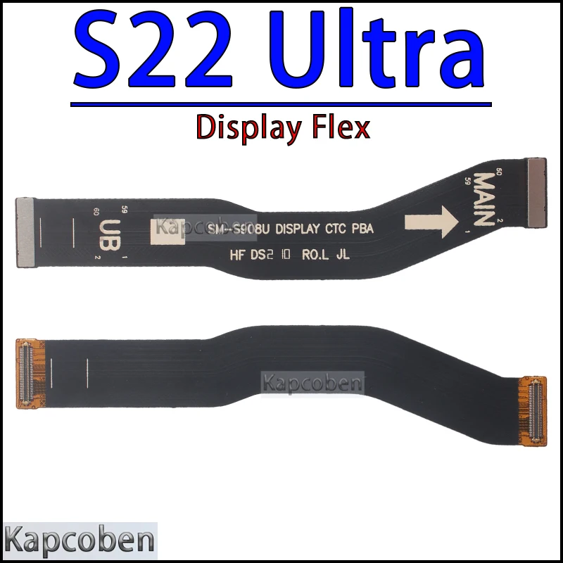 Replacement Parts LCD Screen Connector Cable for Samsung Galaxy S21 S22 S23 Plus Ultra Fe Display Flex