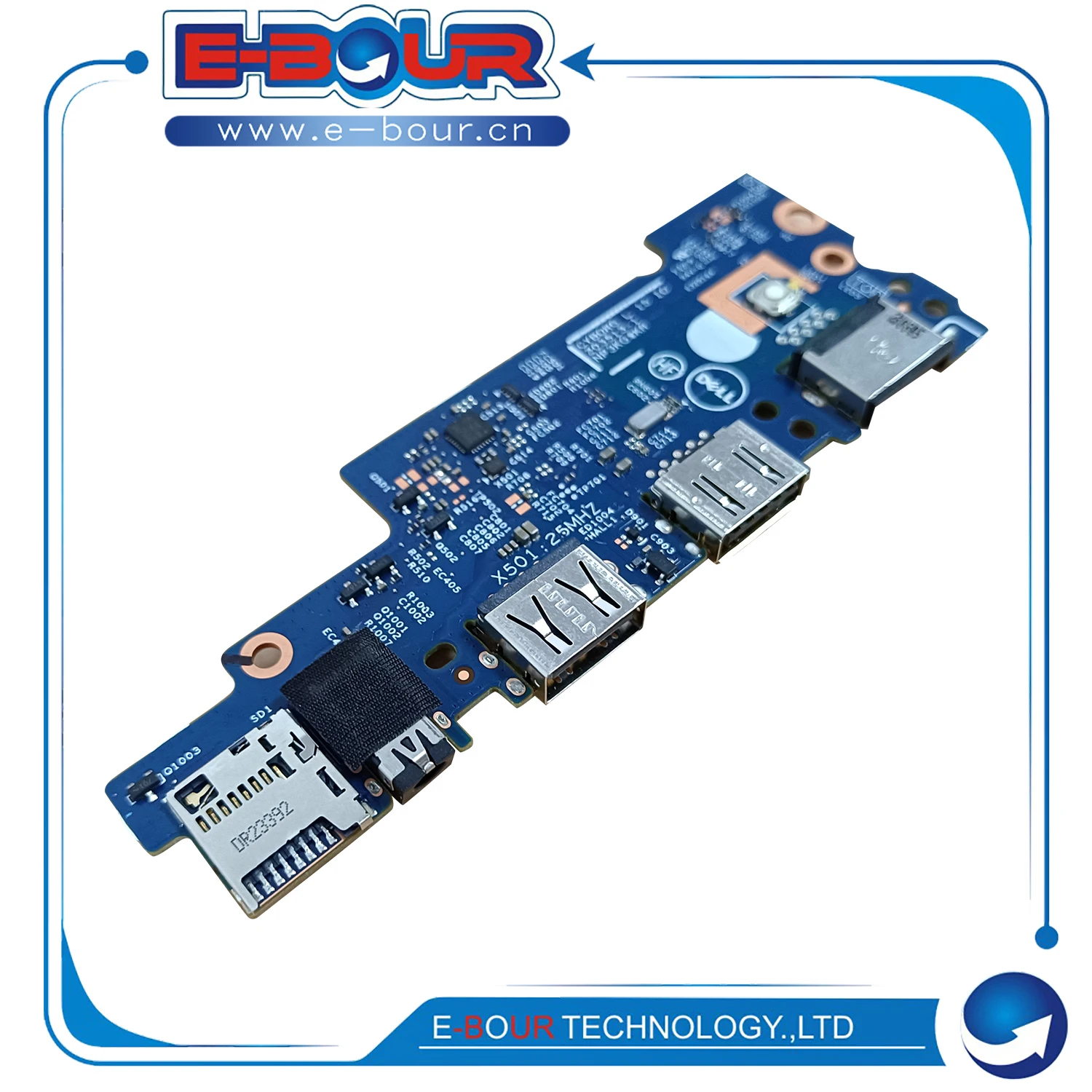 

USB-плата для ноутбука DE Latitu 3520 E3520 203513-1 0MCCDH, USB-порт для ноутбука, плата переключателя питания, новая