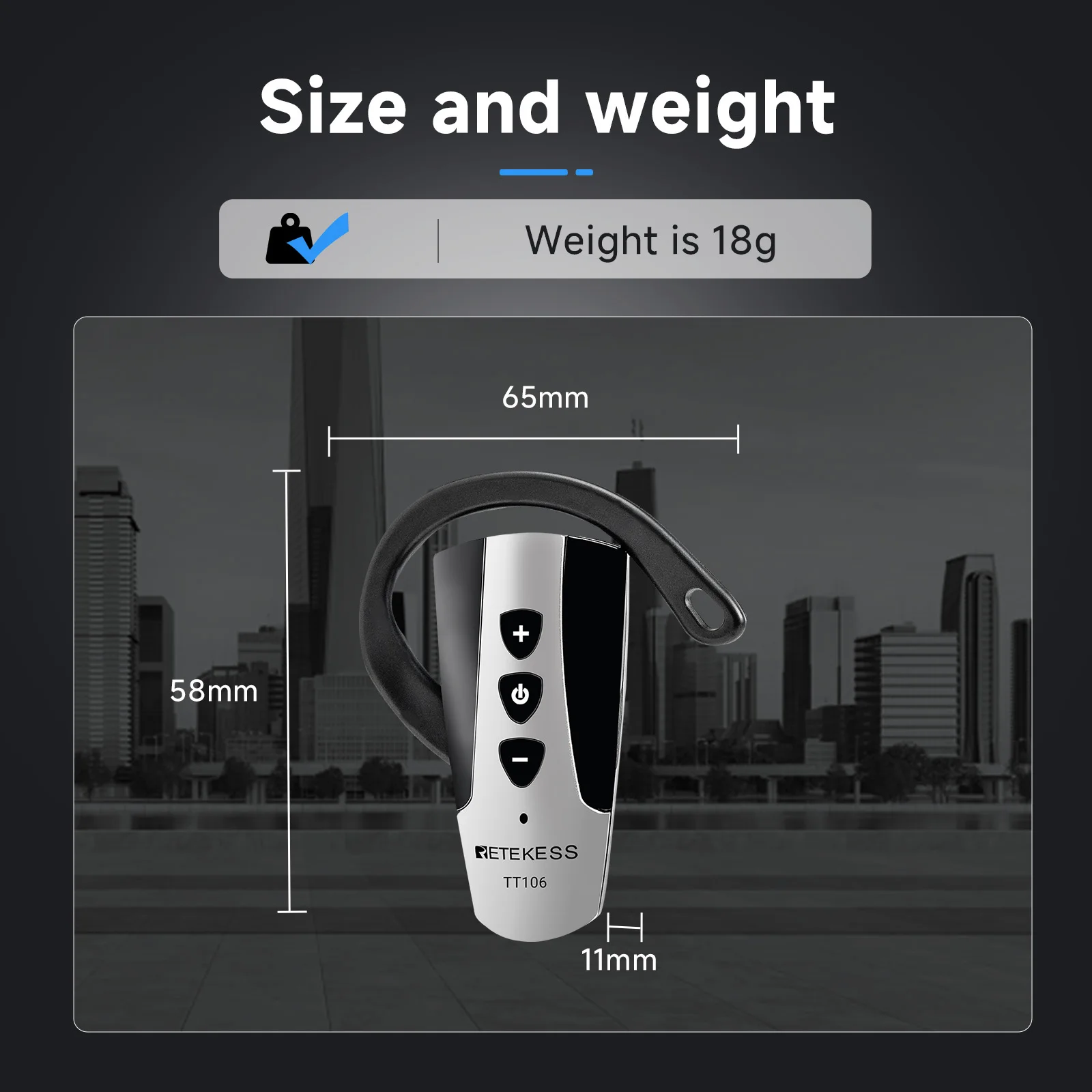 RETEKESS TT106 UHF Professionelle Drahtlose Empfänger Für Tour Guide System Ausflug Museum Ausbildung Konferenz Kirche Gleichzeitige
