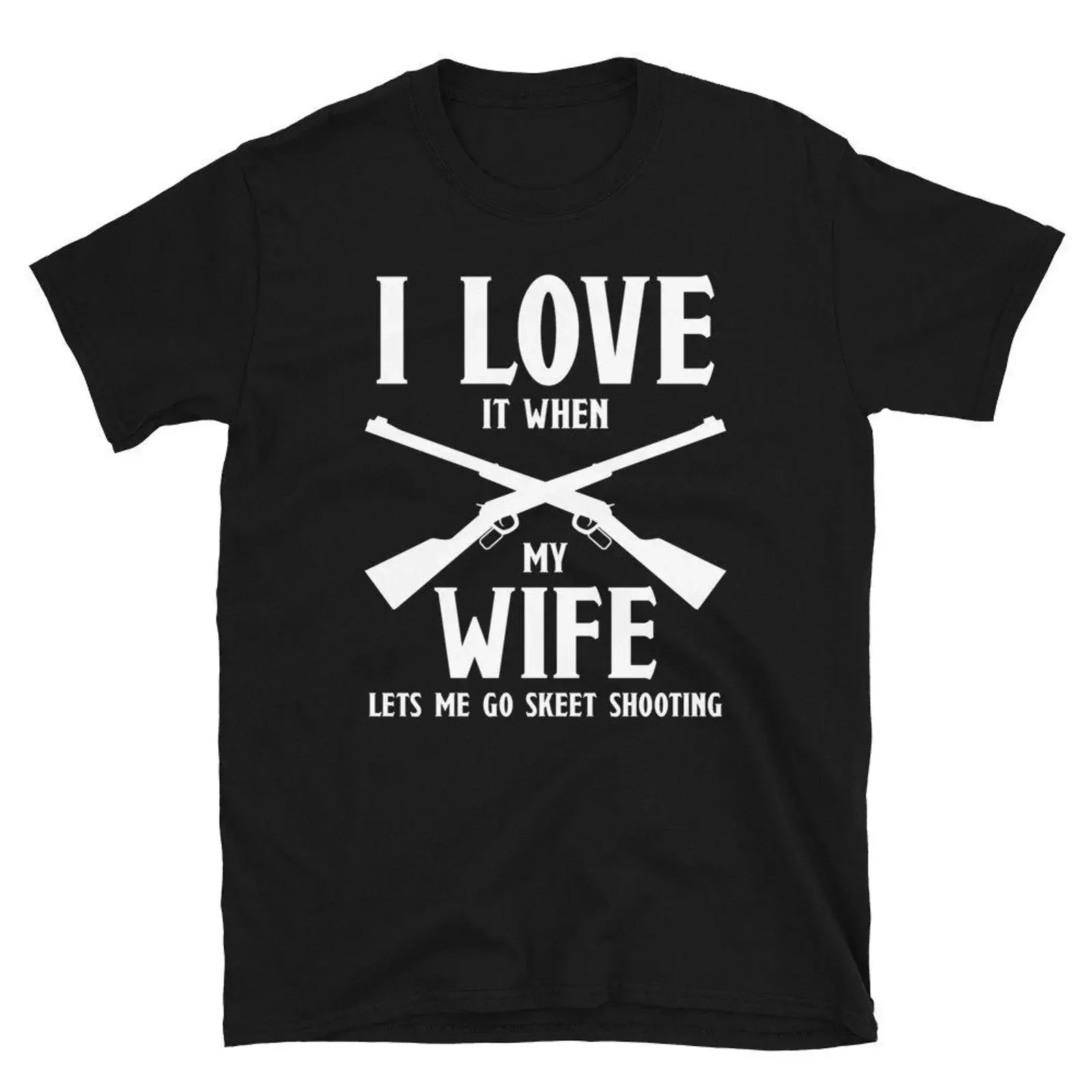 I Love Skeet Shooting T Shirt For Man amp Woman Clay Shooter Pigeon Lover vintage Washed fashion Comfortable Slightly Soft