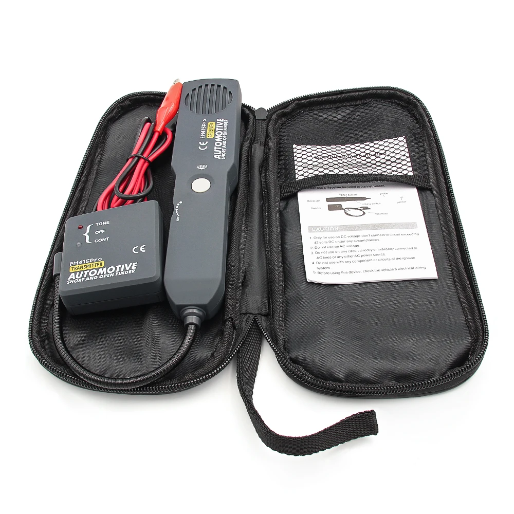 6-42V EM415PRO Automotive Short Cable Tracker & Open Wire Finder Universal EM415 PRO Find Car Short Circuit Wire Diagnostic Line