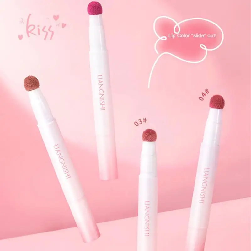 Air Cushion Lip Cream Full Color Moisturizing Quick-drying Film Formation Air Lip Cream Beauty And Health Quick-drying Lip Cream