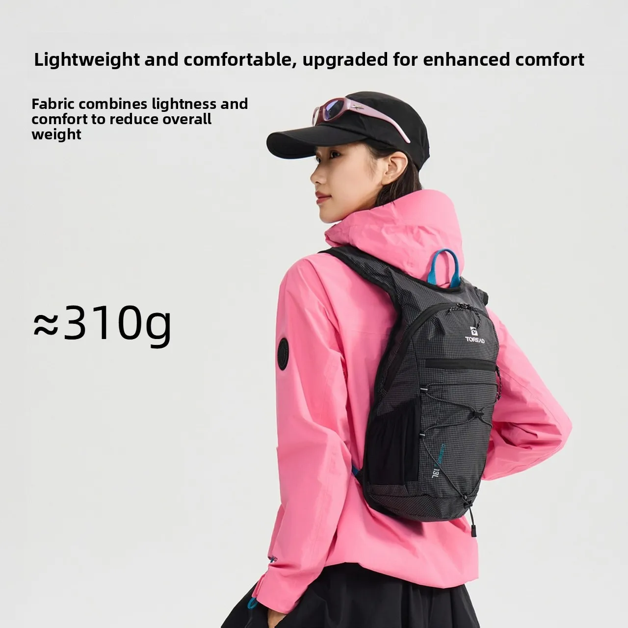 toread-unisex-13l-hiking-backpack-lightweight-breathable-outdoor-mountain-climbing-double-shoulder-bag-for-men-and-women