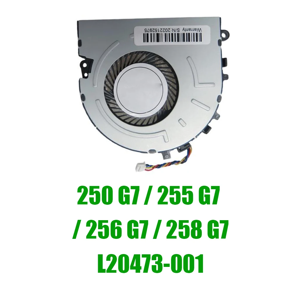 

For HP 250 G7 255 G7 256 G7 258 G7 L20473-001(DIS) DC5V Replacement Laptop CPU Fan
