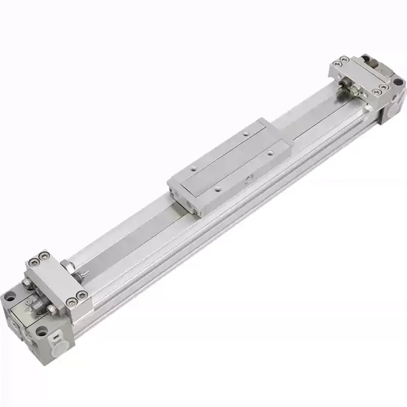 MY1B Mechanical Rodless Cylinder Linear Actuator 16mm to 40mm Bore Diameter 100mm to 800mm Stroke Length for Automation Applicat