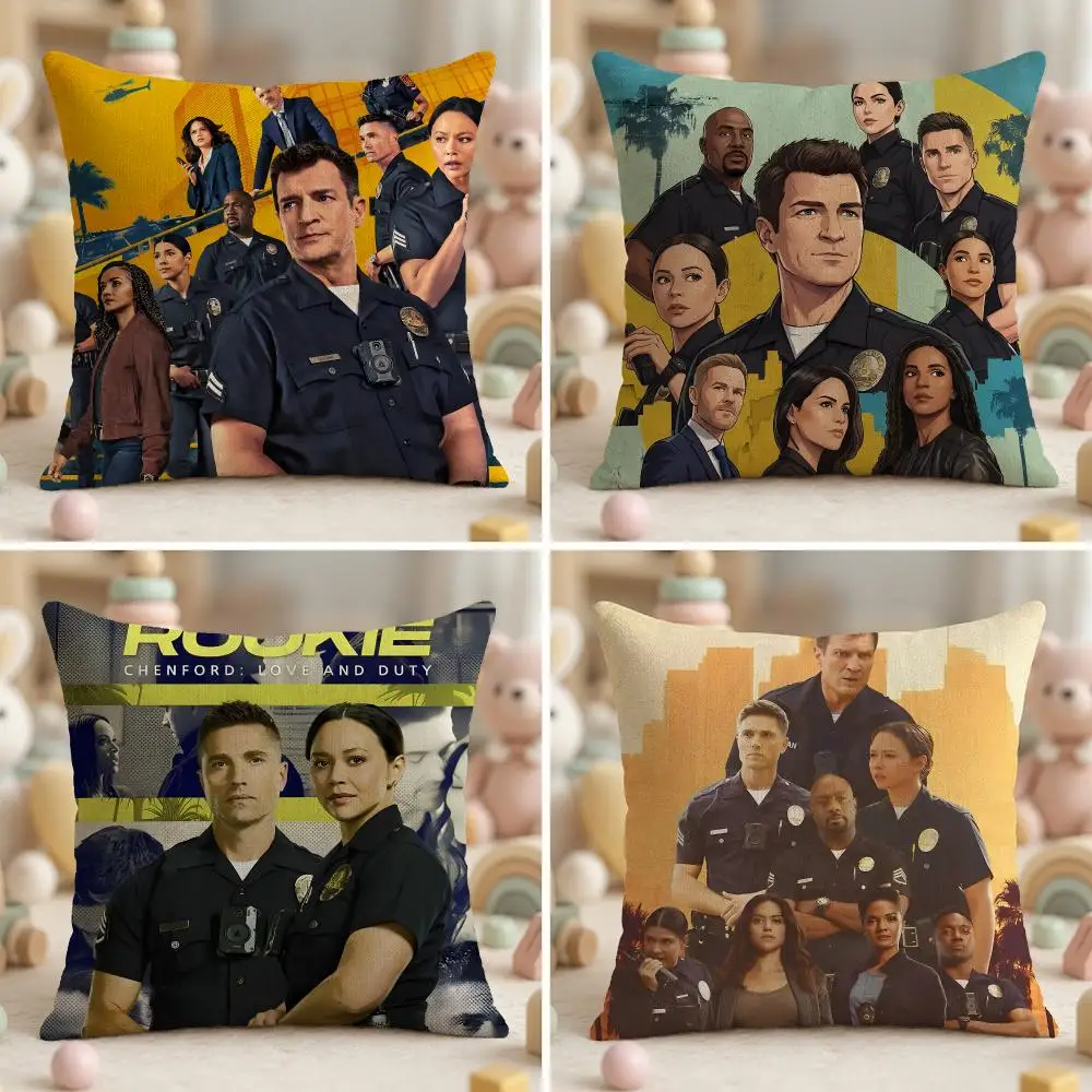 Classic Movie The R-Rookie Cushion Cover Wrinkle-Resistant Short Plush Pillow Case Breathable Machine-Washable