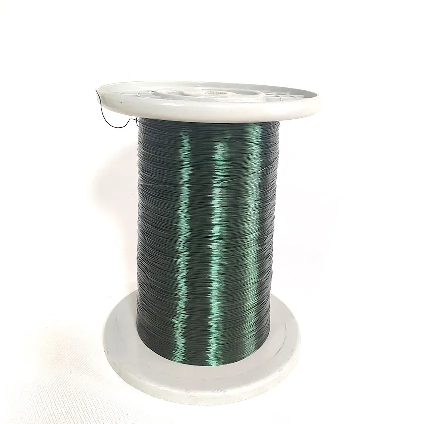 1000G 2UEW green enamelled wire enamelled copper wire direct welding enamelled wire QA-1/QA-2/155 1kg/1roll