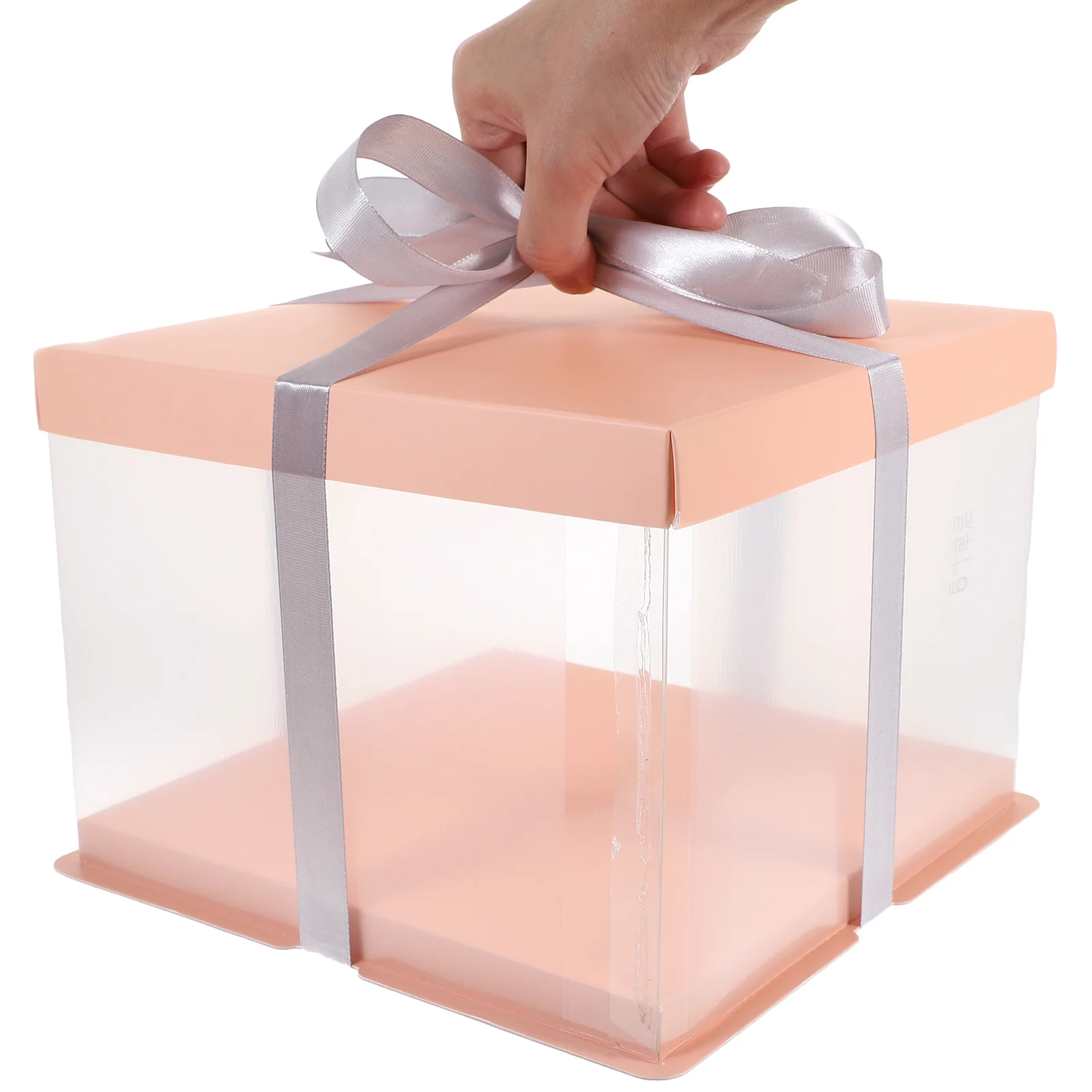 

5pcs Transparent Cake Box Cake Storage Container Baking Dessert Carrier For Travel Outdoor Picnic Birthday Holiday Celebration