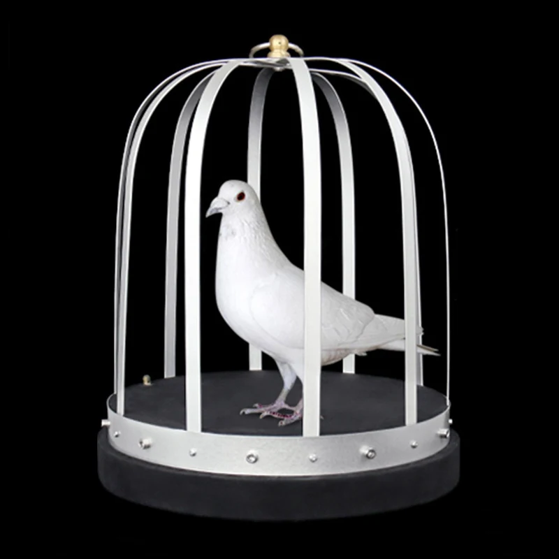 Magic Tricks Dove Appearing From Empty Fire Cage Stage Magic Magia Magicians Props Illusions Gimmicks + Video Tutorial