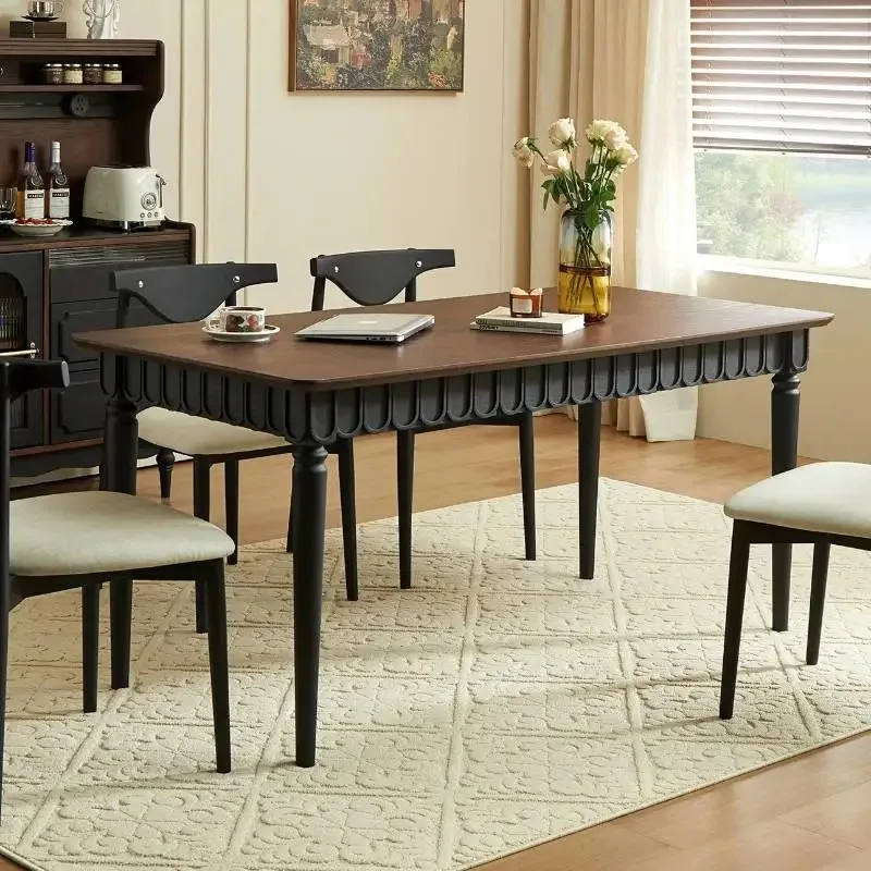 Room Decor Floor Unique Table Organizer Study Event Modern Office Dining Table Luxury Wood Juegos De Comedor Hotel Furniture