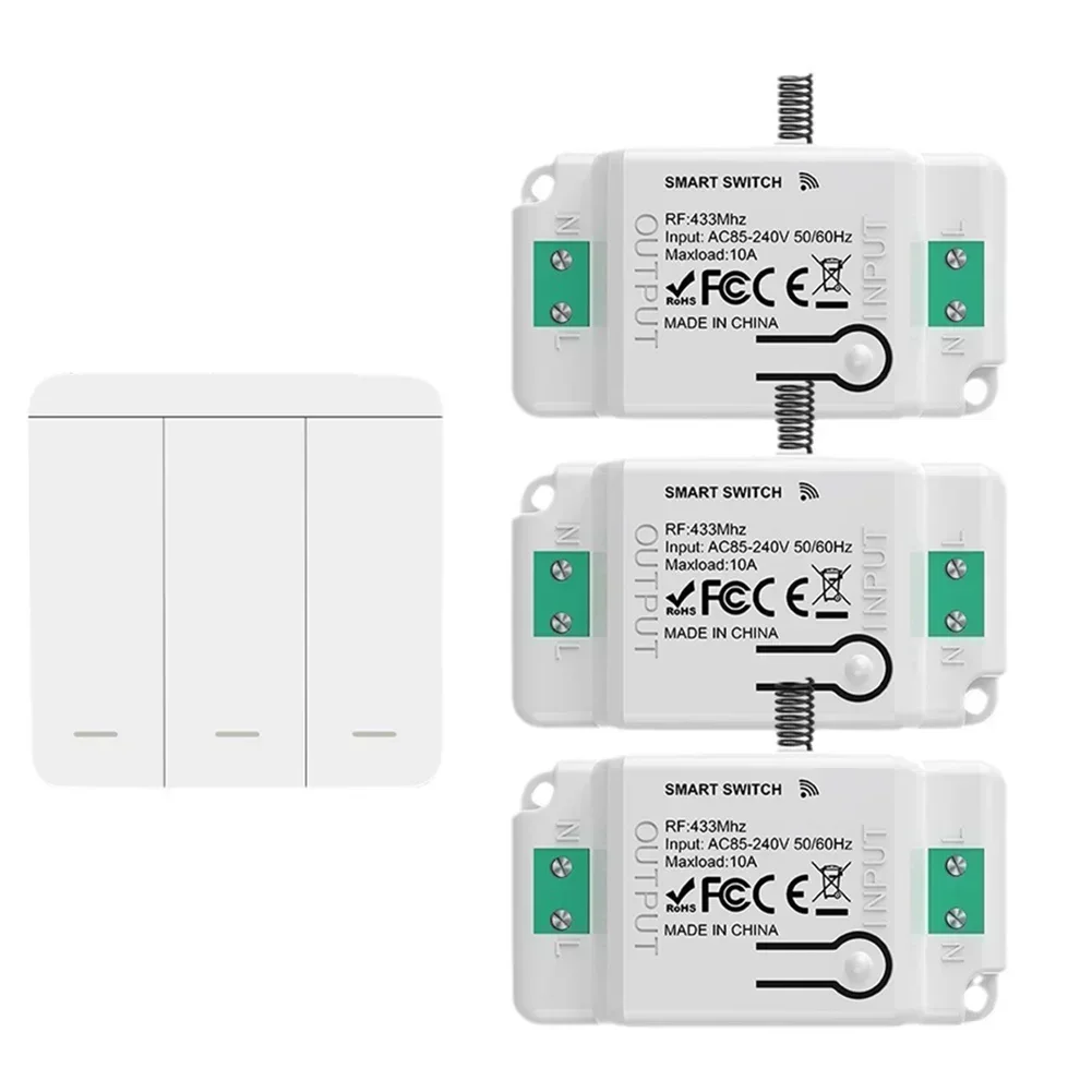 

Indoor Lighting 72*38*21mm Remote Control Kit Compact Design Discreet Installation Easy Installation Expandable System