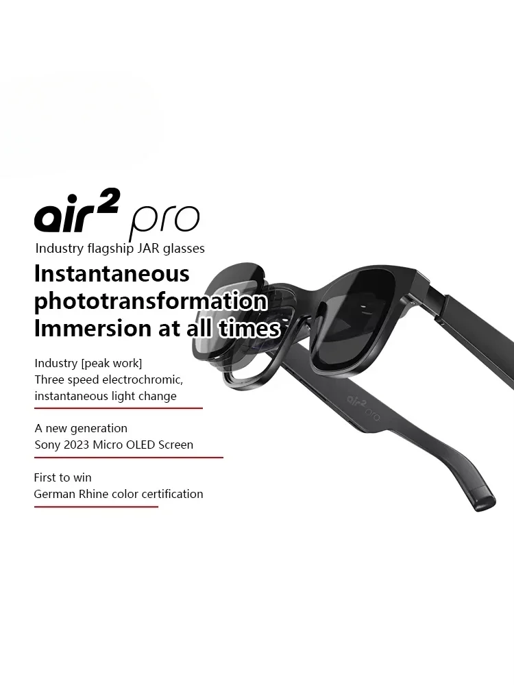 Nreal Air 2 Pro Smart AR Glasses Nreal Air2 Pro HD 130 Inches Space Giant Screen Private Cinema Portable 1080p View