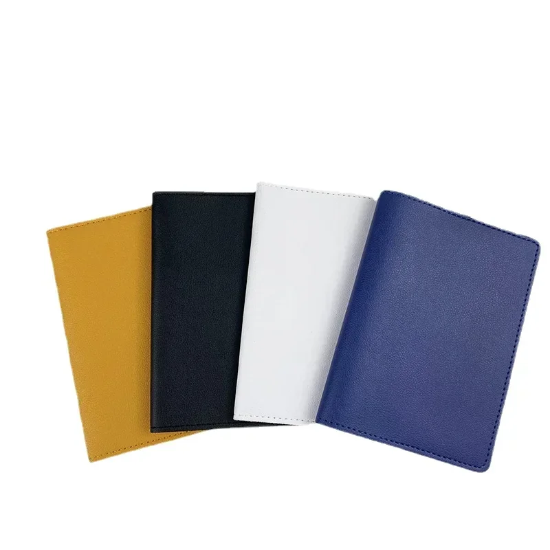 2PCS/Set PU Leather Passport Cover Case Women Men Passport Holder Protector Case Travel ID Credit Card Luggage Tags Holder Set