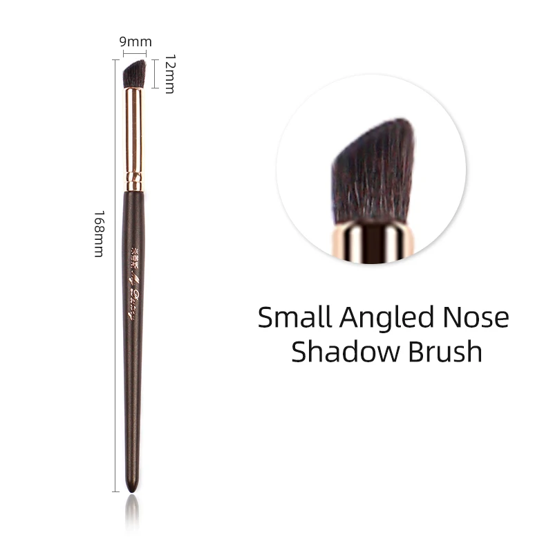 MY DESTINY Goat Hair Angled Horseshoe Japanese Style Brush Eyeshadow Blending Makeup Brushes Make Up Pinceis De Maquiagem 052