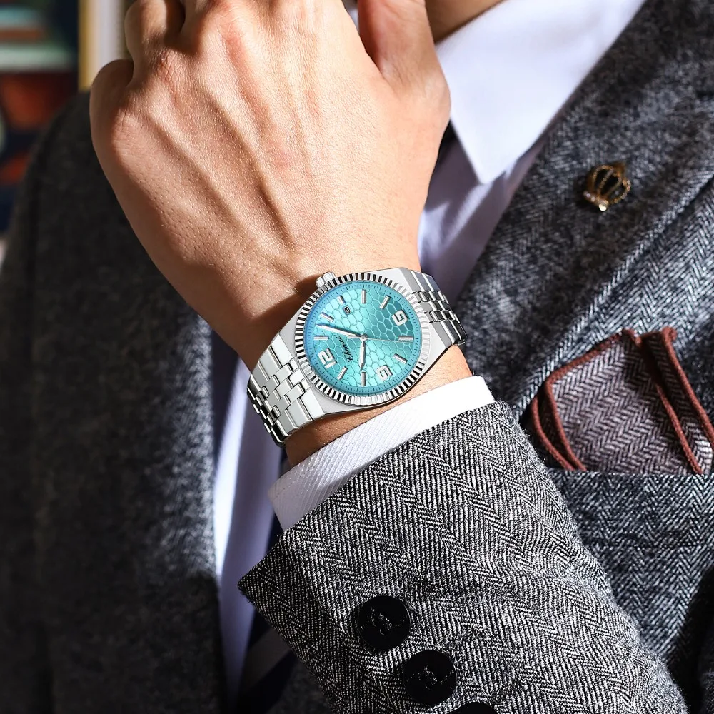 CHENXI 8280New Luxury Steel Strap Mens Watch Fashion Business Waterproof Calendar Watches for Men Relogio Masculino Reloj Hombre