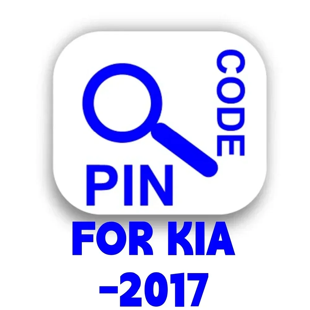 Servicio de cálculo de código pin Immo para KIA AÑO PREFORE 2017 (NO INCLUDE 2017)