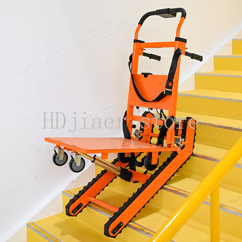 

Electric Stair-Climbing Transport Cart – Foldable Heavy-Duty Lithium-Powered Stair Mover